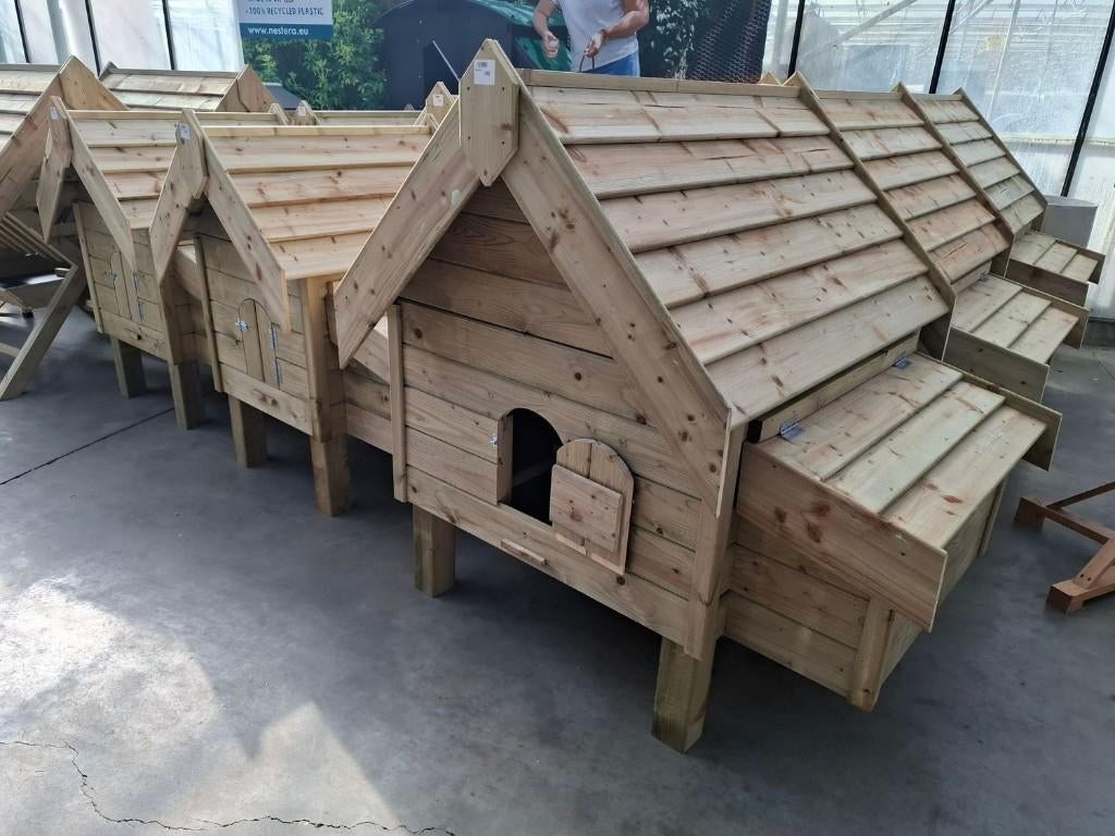 Kippenhok Chalet 2 ,  gemonteerd , zeer stevig, Dieren en Toebehoren, Ophalen