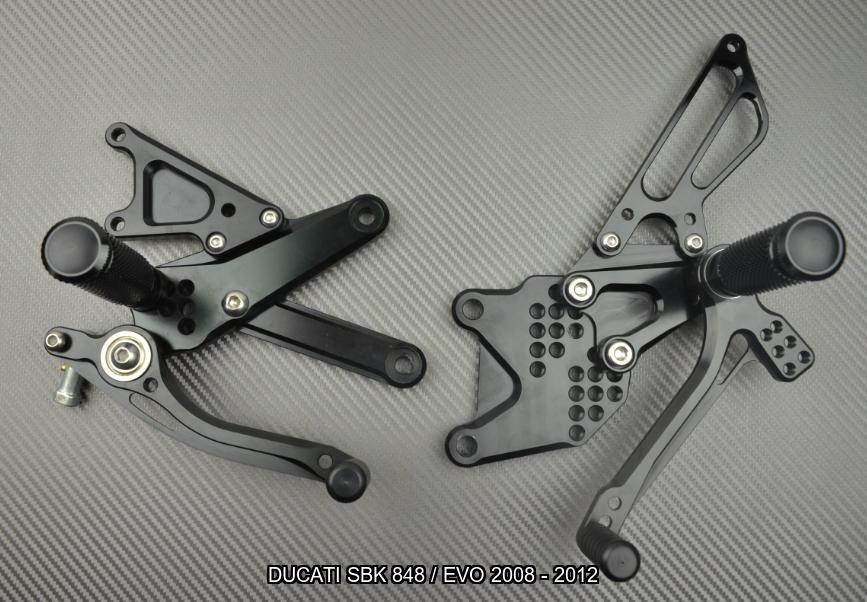 Platine Commandes Reculées DUCATI SBK 848 / EVO 2008 - 2012, Motos, Enlèvement ou Envoi, Neuf