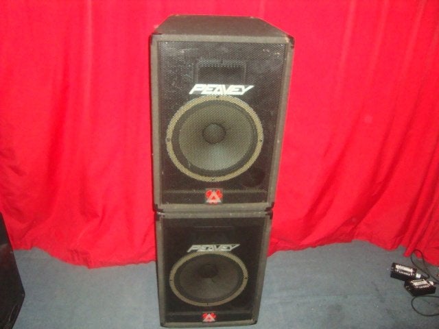 Gebruikt: Peavey Eurosys 2 speakerset, Overige merken, Gebruikt, 120 tot 150 watt, Speakerset