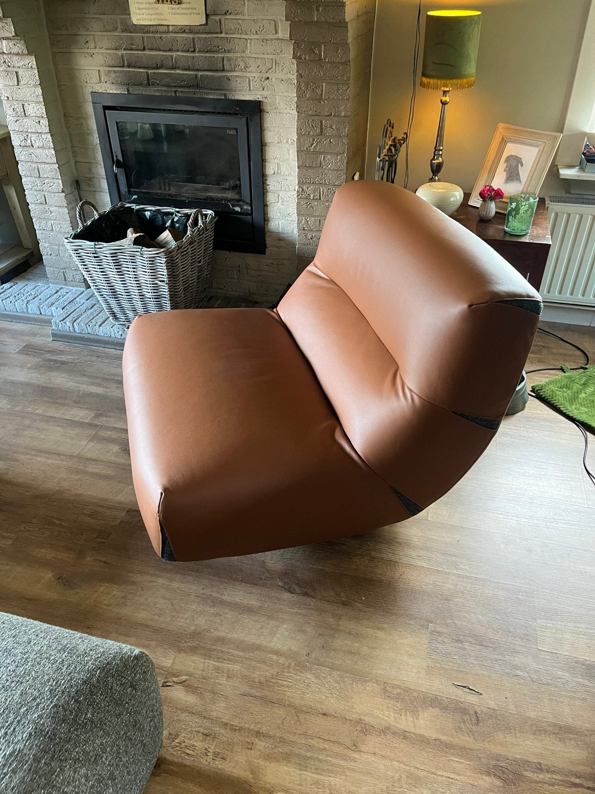 Chaise pivotante de luxe Fiorenza - italienne, Enlèvement, Comme neuf