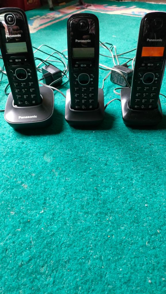 Panasonic. Draadloze telefoons voor landlijn, Telecommunicatie, Ophalen