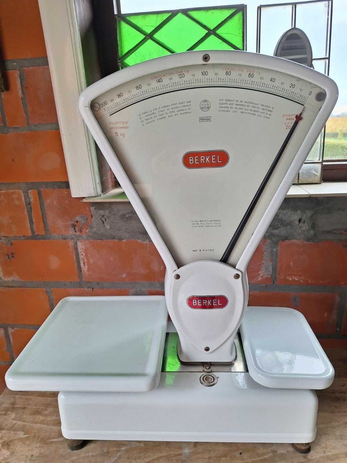 weegschaal berkel, Ophalen
