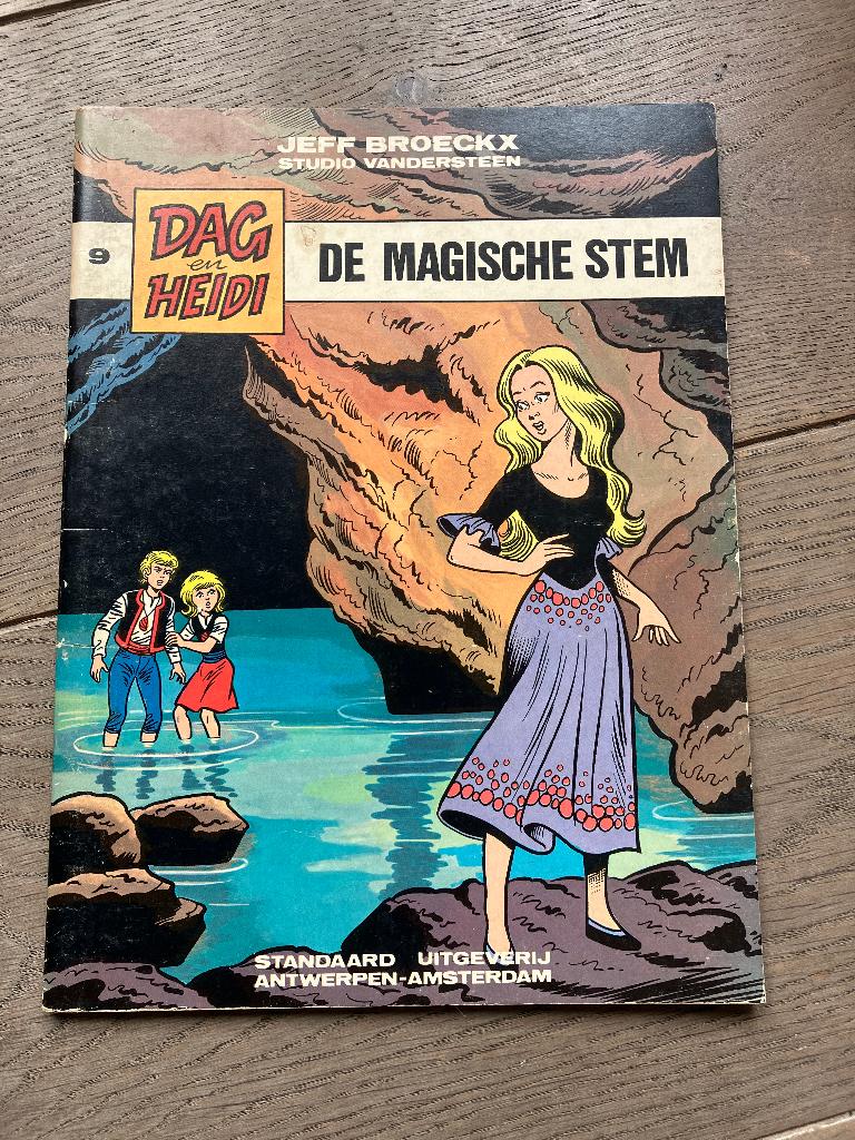 Dag en Heidi - 9 - De magische stem, Boeken, Eén stripboek, Ophalen of Verzenden, Gelezen