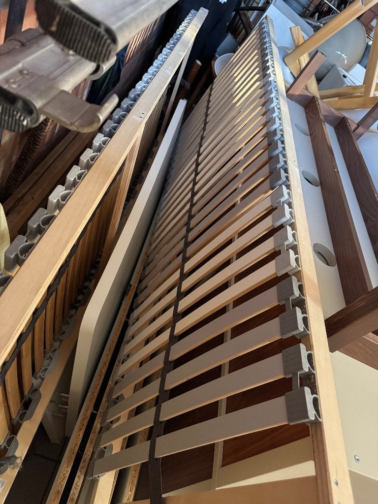 2x Lattenbodem Lönset IKEA, Ophalen, Zo goed als nieuw, Bedbodem, 200 cm