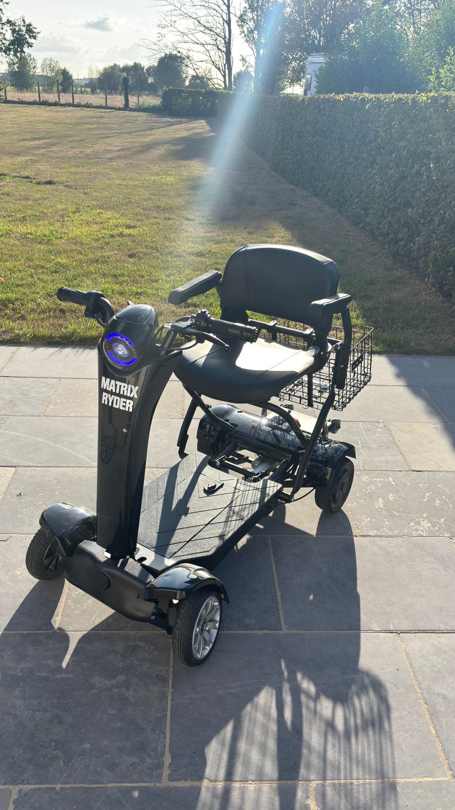 Matrix Ryder elektrische opvouwbare scootmobiel, Zo goed als nieuw, 16 km/u of meer, 46 km of meer, Ophalen
