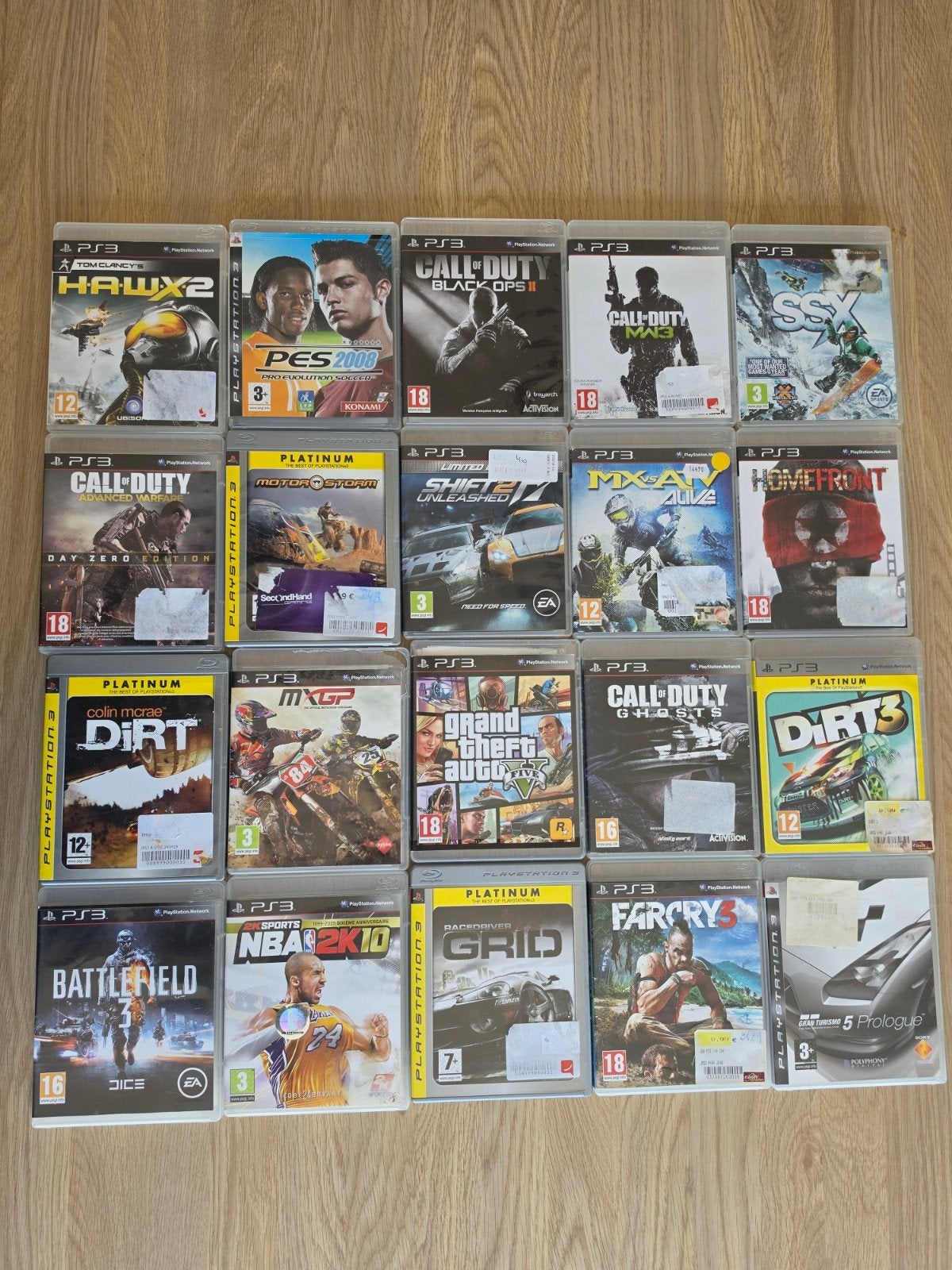 Lot de 20 jeux Sony PlayStation 3 (PS3) - Jeux complets, Games en Spelcomputers, Ophalen of Verzenden, Gebruikt