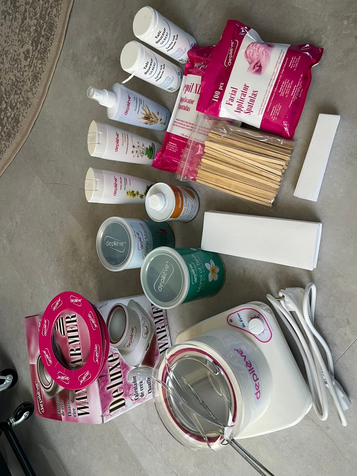 Ontharingspakket ‘Depilève’, Bijoux, Sacs & Beauté, Beauté | Soins du corps, Comme neuf, Enlèvement