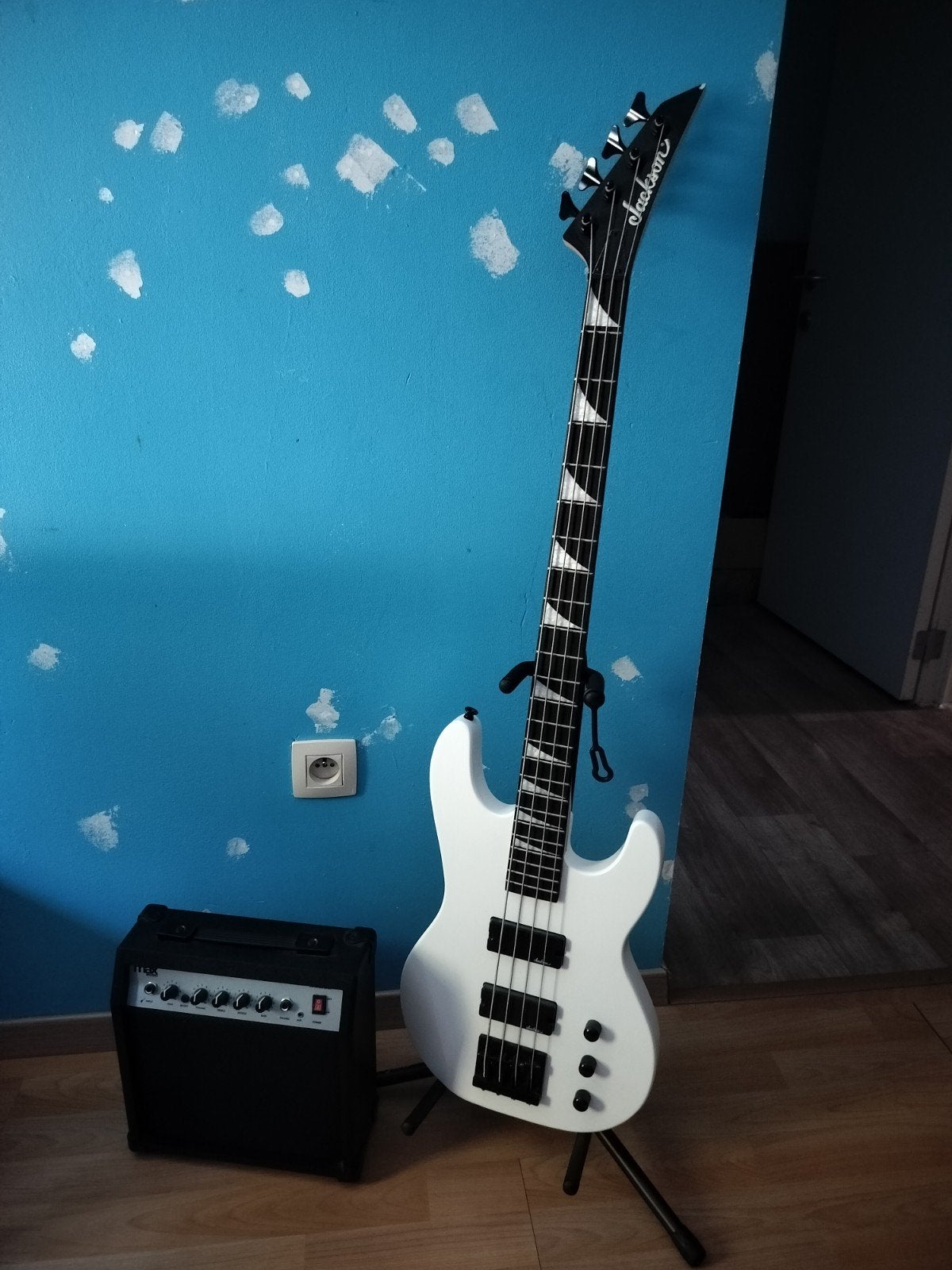 Basgitaar met versterker, Ophalen, Nieuw, Met versterker