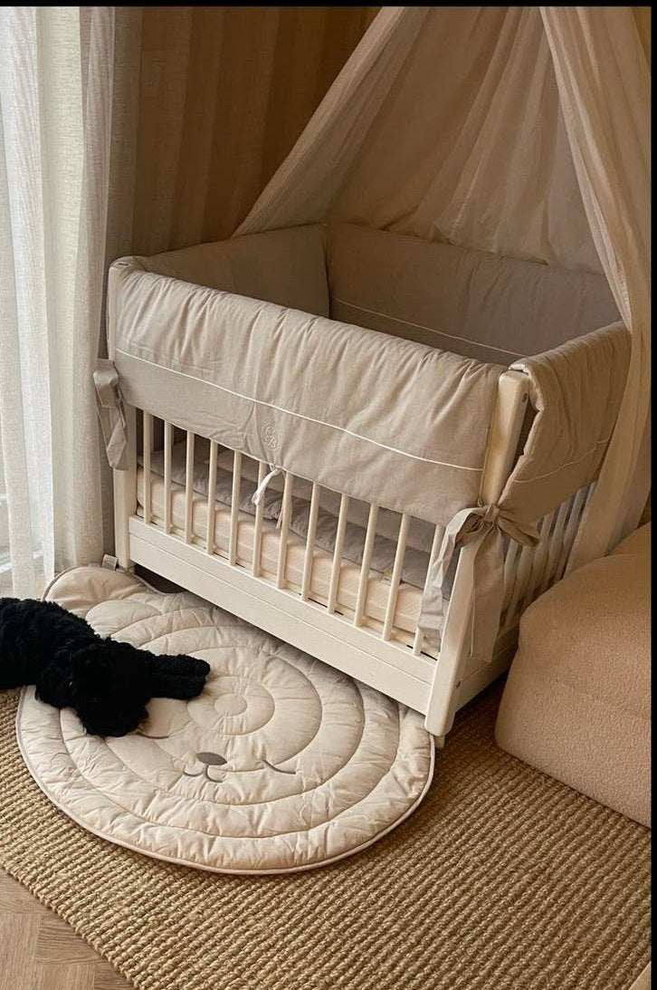 Baby park wit met charmibaby omranderset en matras, Kinderen en Baby's, Ophalen, Gebruikt