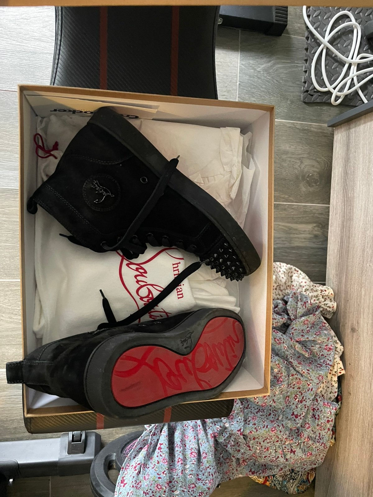 Louboutin sneakers, Kleding | Heren, Schoenen, Ophalen, Zo goed als nieuw, Sneakers