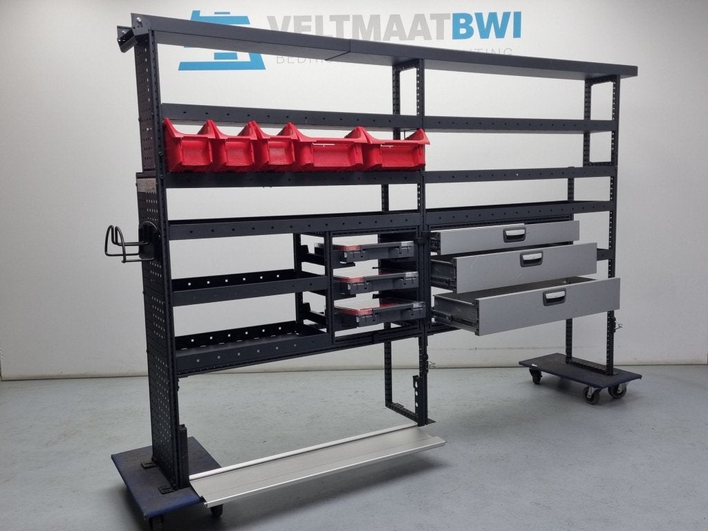 Modul-System bedrijfswagen inrichting