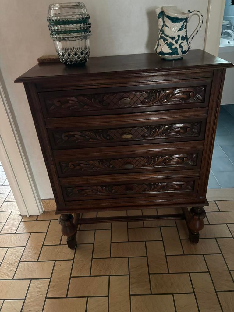 Commodekasten, Huis en Inrichting, Kasten | Ladekasten, 3 of 4 laden, Ophalen, Gebruikt