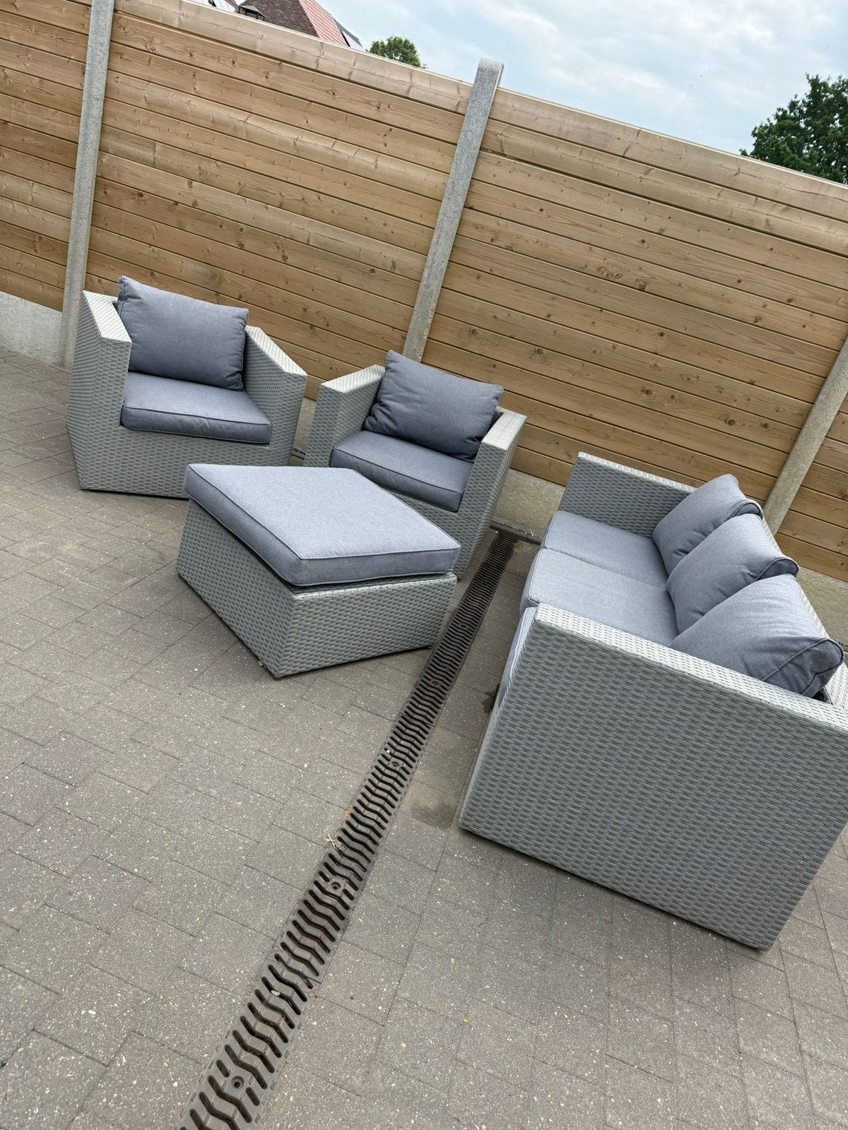 Bristol loungeset, Ophalen, Zo goed als nieuw, Loungeset