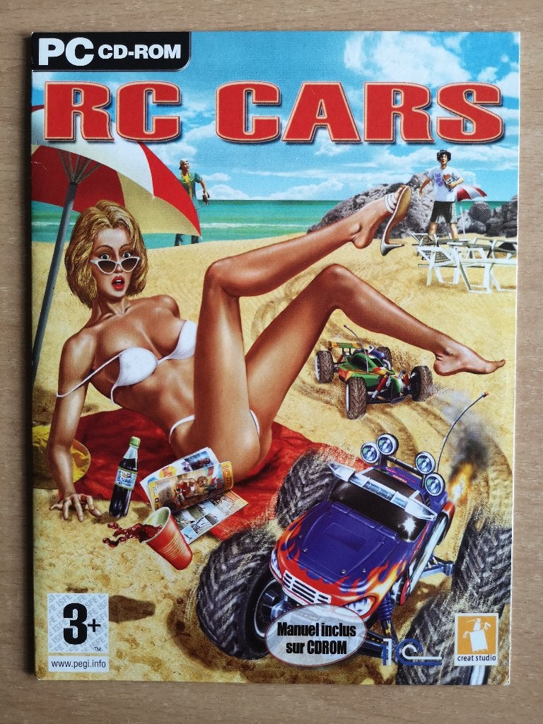Jeu PC CD-ROM RC Cars, Enlèvement ou Envoi, Comme neuf, Sport, À partir de 7 ans