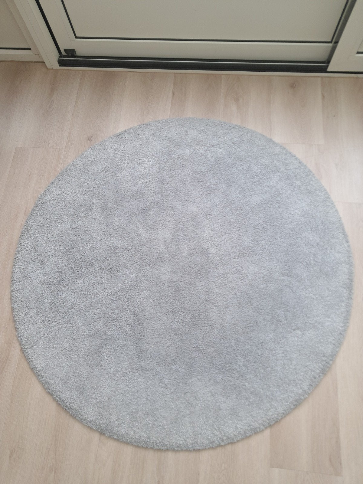 Ronde mat grijs 130cm diameter, Ophalen, Grijs