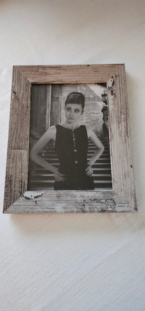 verzameling fotokader, hout, 6 stuks, Ophalen, Gebruikt