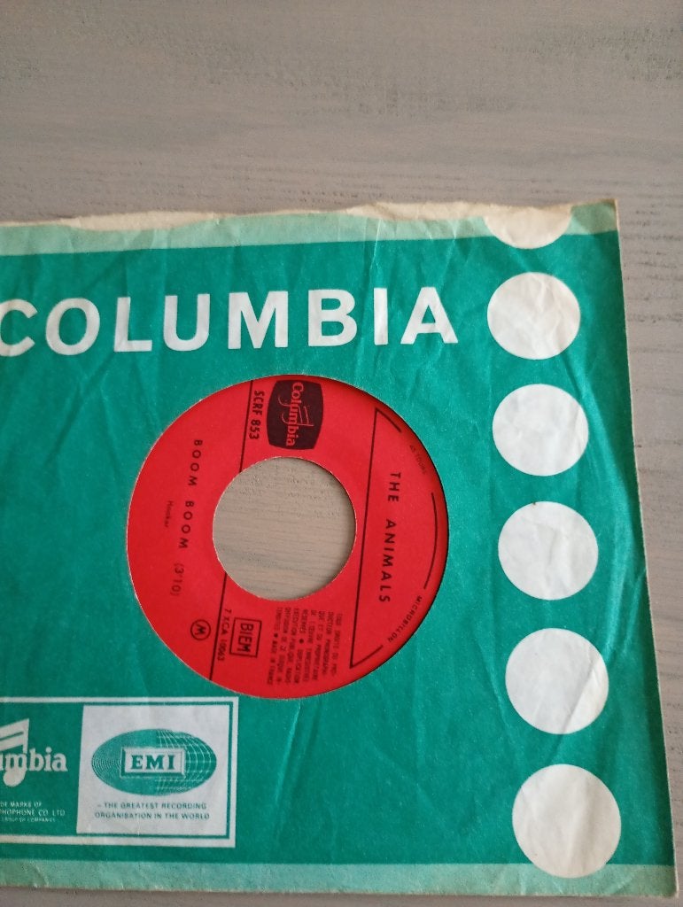 The Animals - Boom boom, Pochette photo, 7 inch, Utilisé, Pop