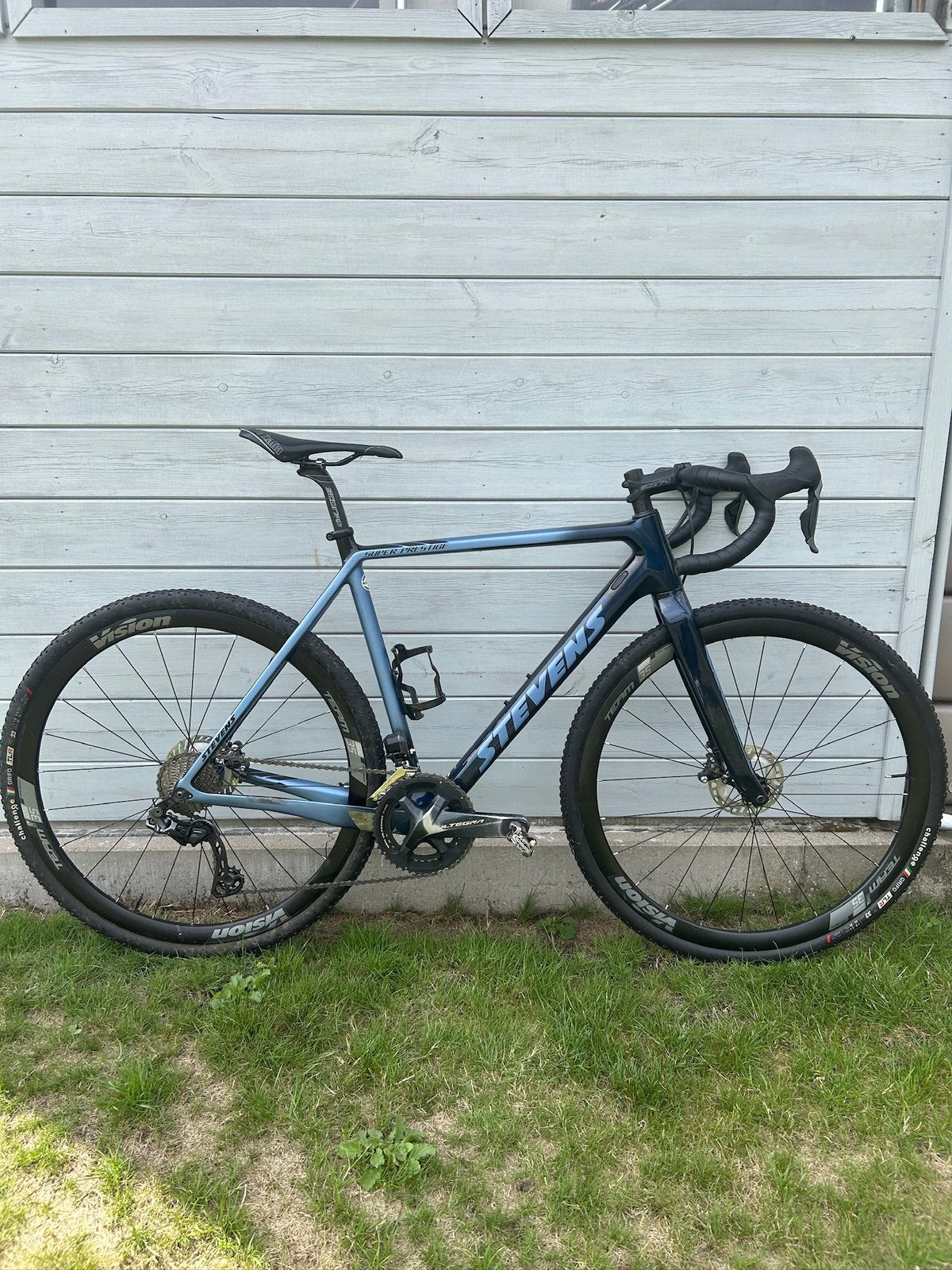 Stevens Super Prestige CX - maat 54, Carbon, Heren, Zo goed als nieuw, Schijfrem