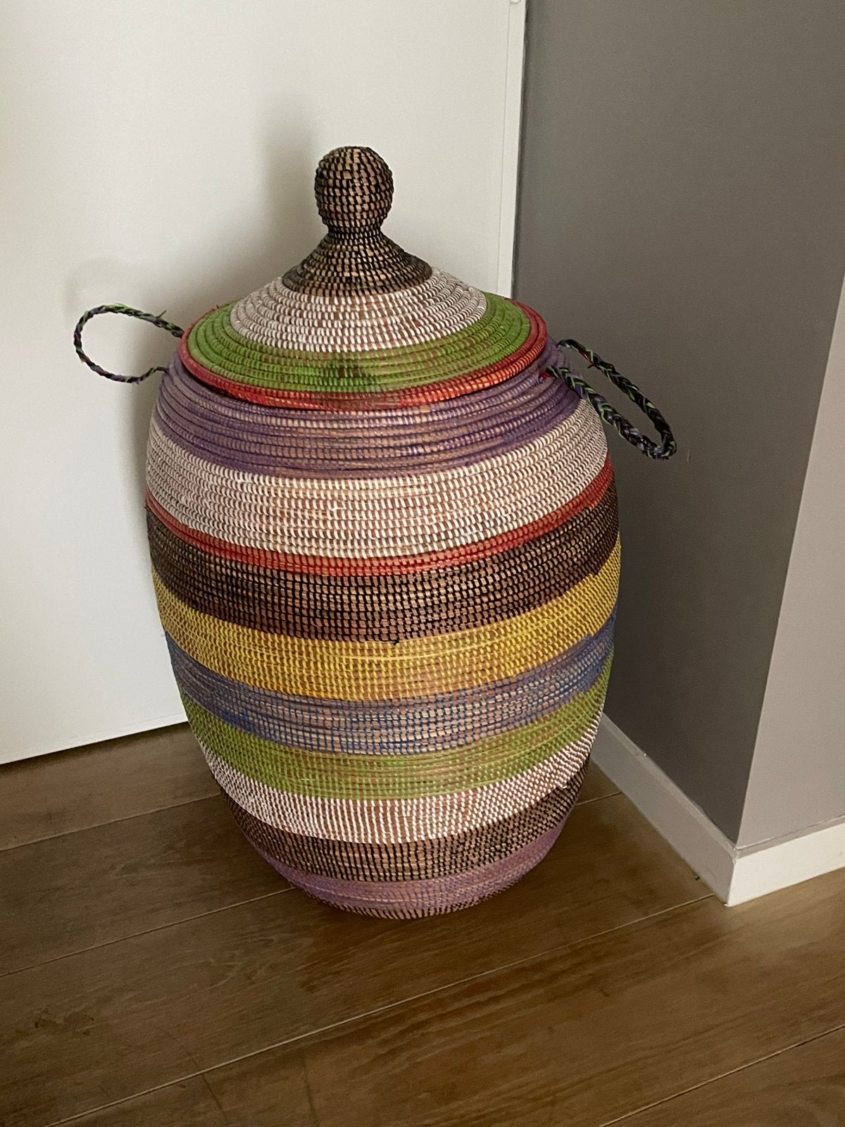 Panier à linge ou pour rangement, Comme neuf, Enlèvement, Panier, Autres matériaux