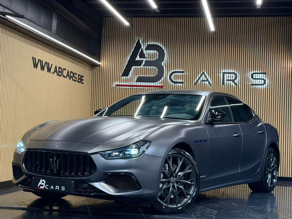 Maserati Ghibli 2.0 L4 mHEV GranSport * GARANTIE 12 MOIS *, Auto's, Maserati, Automaat, Gebruikt, 4 cilinders, Leder