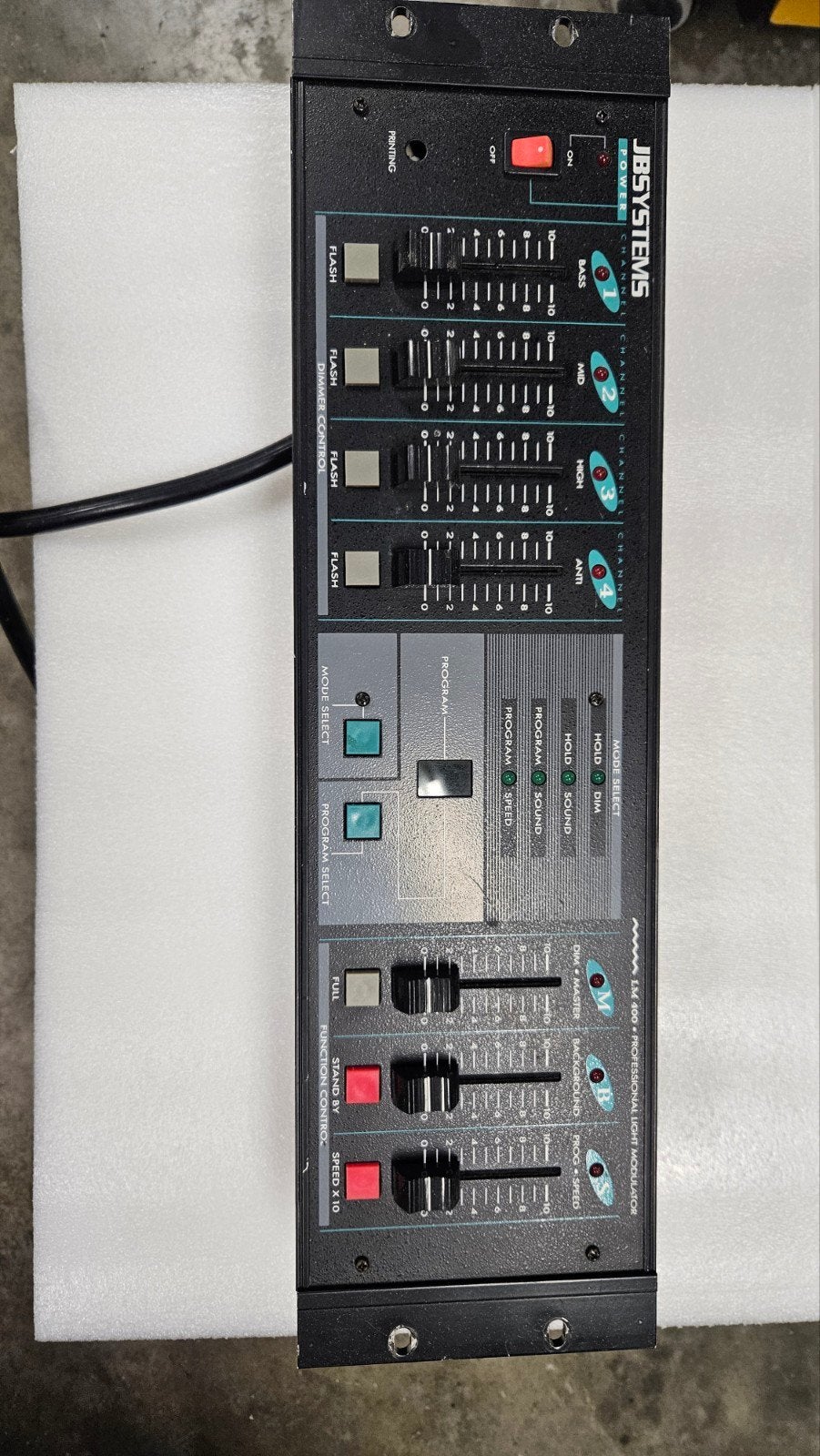 Jb systems LM400, Enlèvement