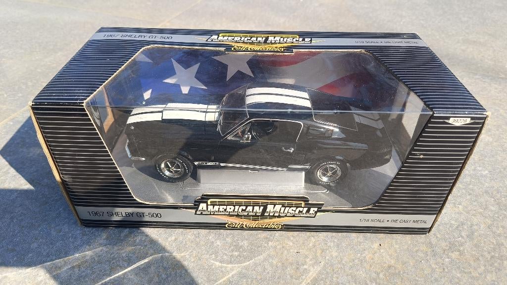 1/18 1967 Shelby GT500 Ertl Collectibles, Hobby en Vrije tijd, Ophalen, Nieuw, Auto, ERTL