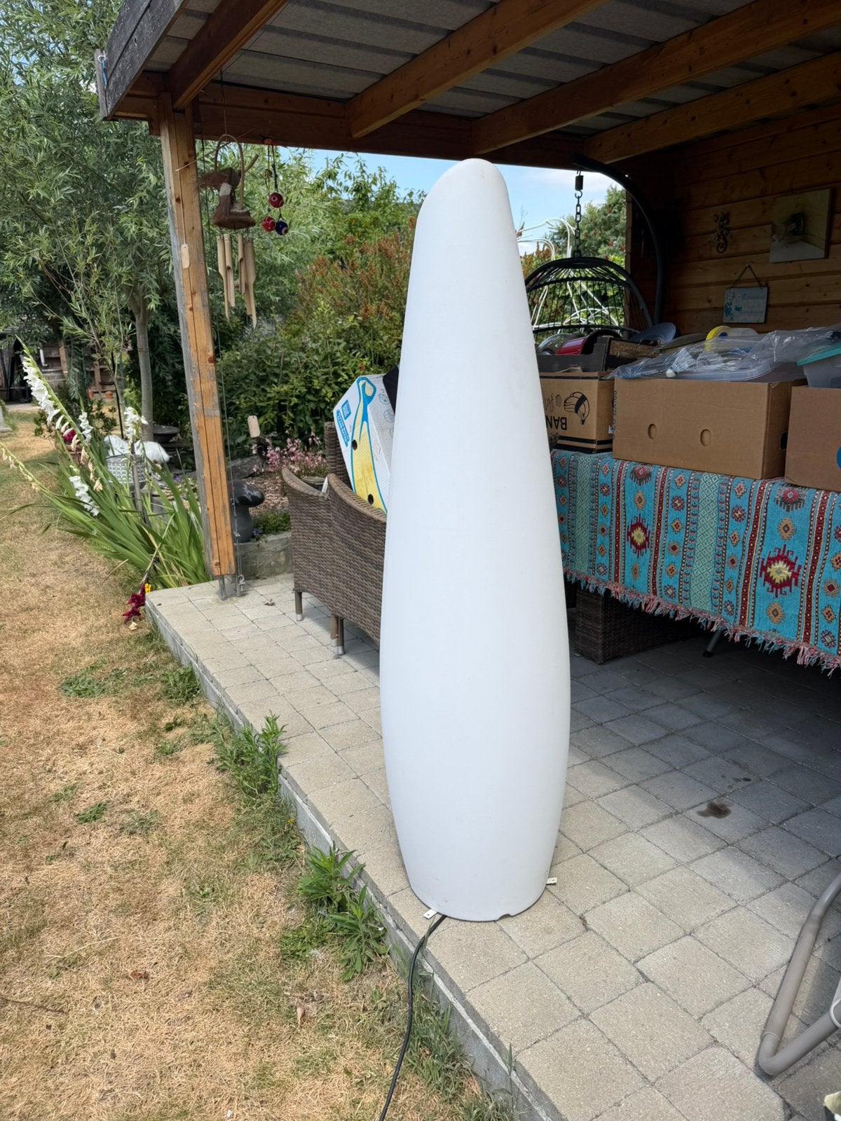 Buitenlamp, Tuin en Terras, Buitenverlichting, Ophalen, Kunststof, Staande lamp, Waterbestendig