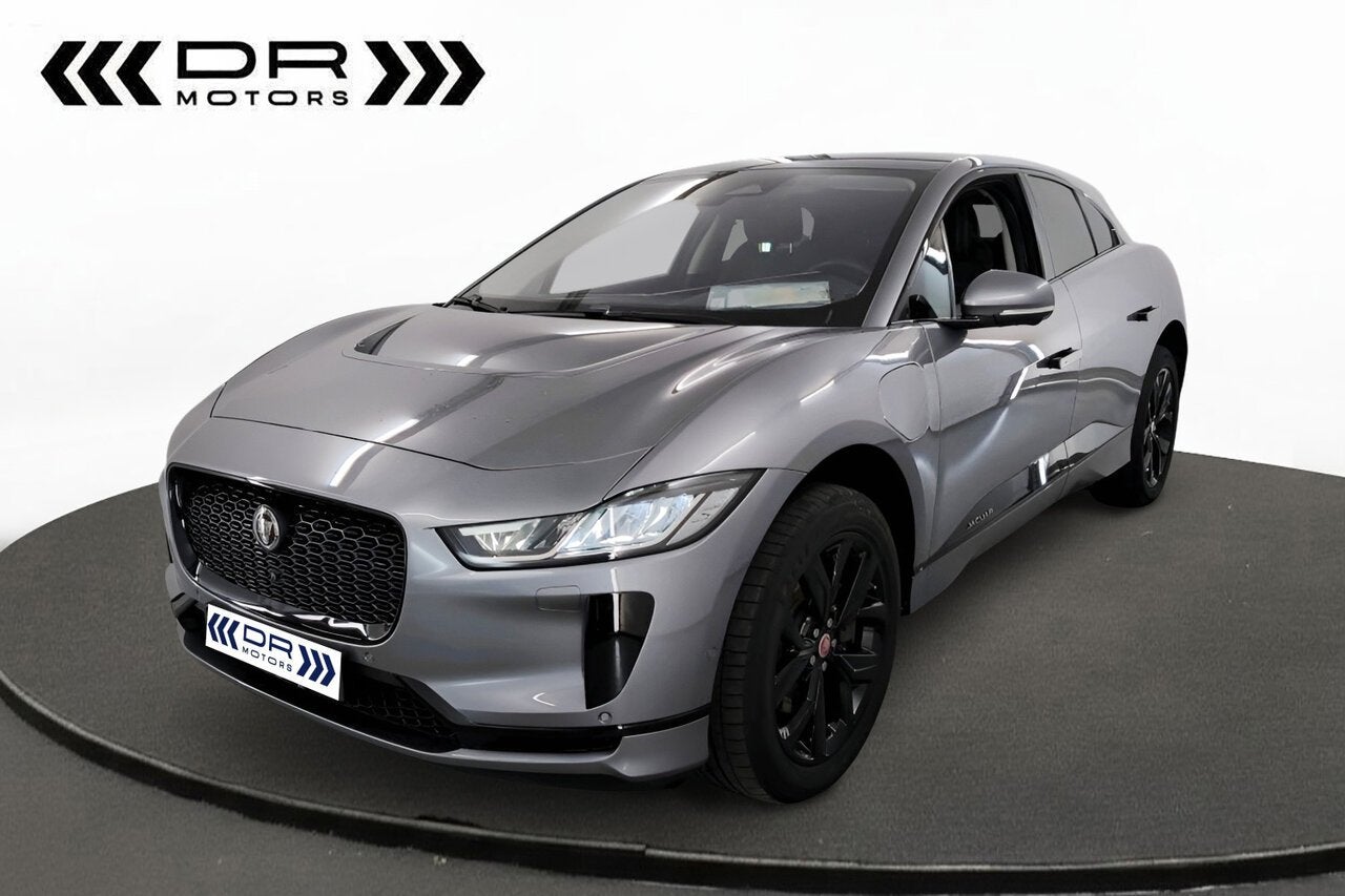 Jaguar I-Pace EV400 - 90KWH - 4X4 - CARPLAY, Auto's, 0 kg, 400 pk, Zwart, https://public.car-pass.be/vhr/b693ce24-2891-4317-a295-21910cf30239
