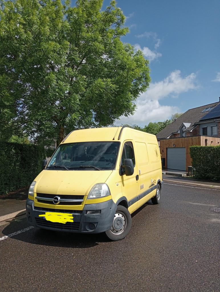Van aménagé, Autos, Opel, Particulier, Movano, Caméra de recul, Diesel, Euro 4, Autre carrosserie, 4 portes, Jaune, Enlèvement