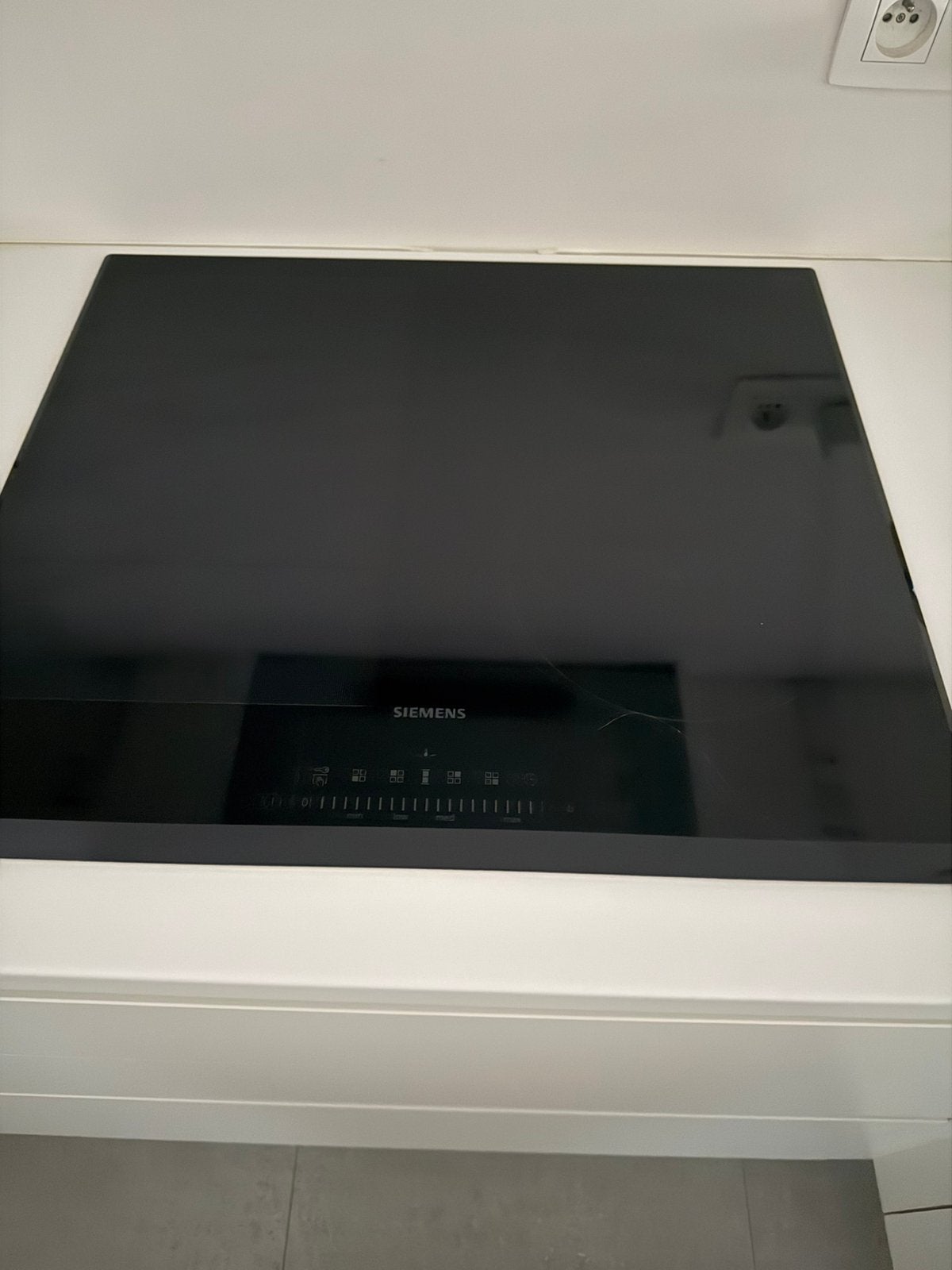 Siemens inductiekookplaat 60 cm, Elektronische apparatuur, Ophalen, Zo goed als nieuw