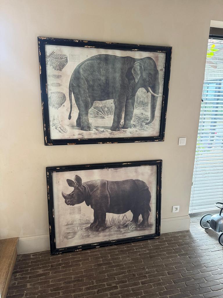 Vintage schilderijen, Enlèvement, Comme neuf