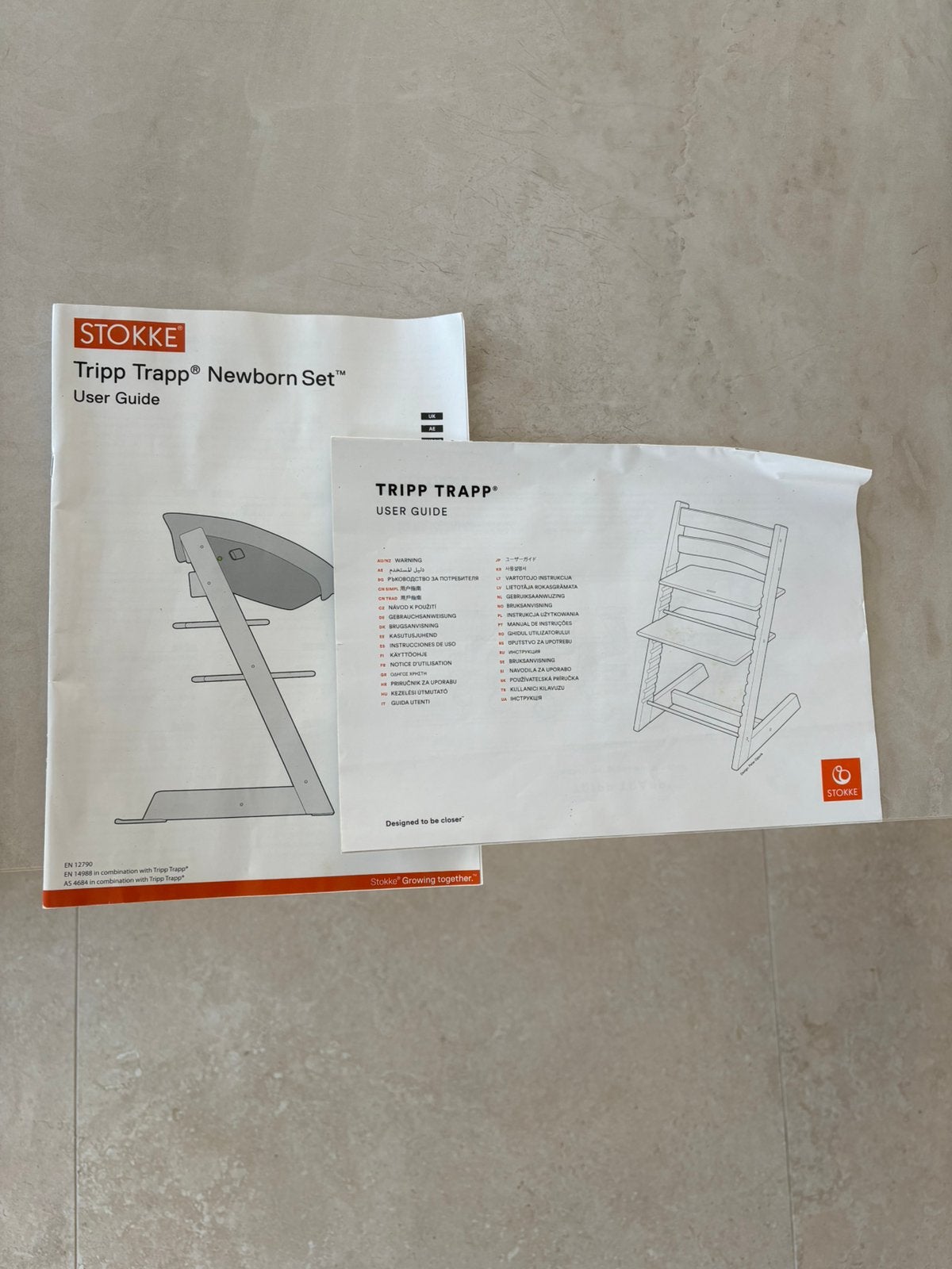 Stokke Tripp Trapp + Newborn Set, Kinderen en Baby's, Ophalen of Verzenden, Zo goed als nieuw