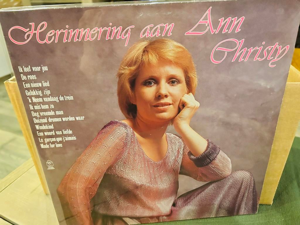 Herinnering Aan Ann Christy 2LP 1984, Ophalen of Verzenden, Zo goed als nieuw