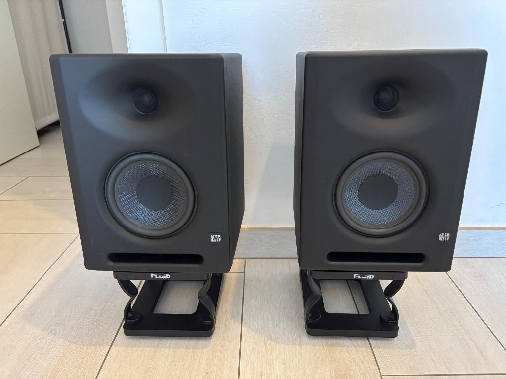 Paire Enceintes monitoring Presonus E5 XL, TV, Hi-fi & Vidéo, Enceintes, Enlèvement, Comme neuf