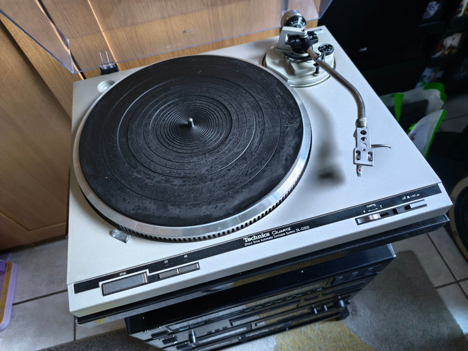 Technics SL Q202 directe aandrijving, Ophalen, Technics