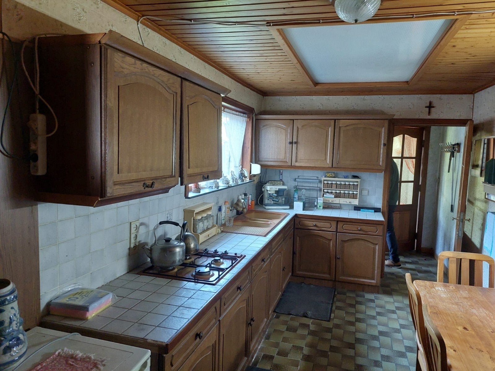 ieper gratis keuken met eiken deuren, Huis en Inrichting, Ophalen
