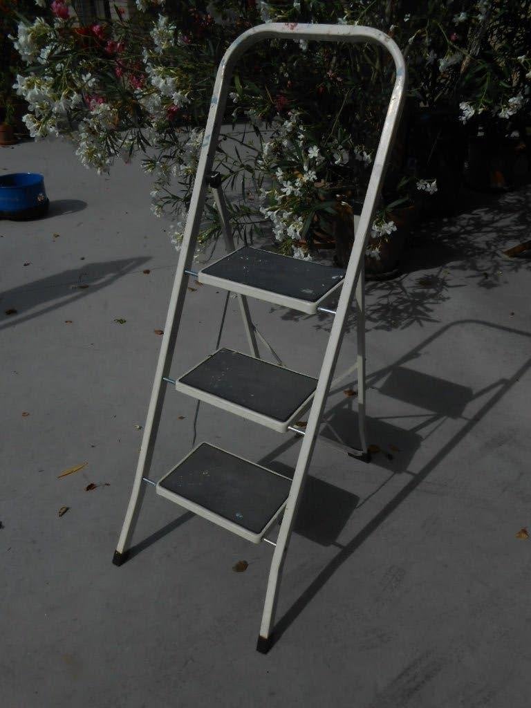 trapladder huishoudtrapje 3 treden H1,20m antisliplaag, Doe-het-zelf en Bouw, Ladders en Trappen, Ophalen, Gebruikt, Ladder, Opvouwbaar of Inschuifbaar