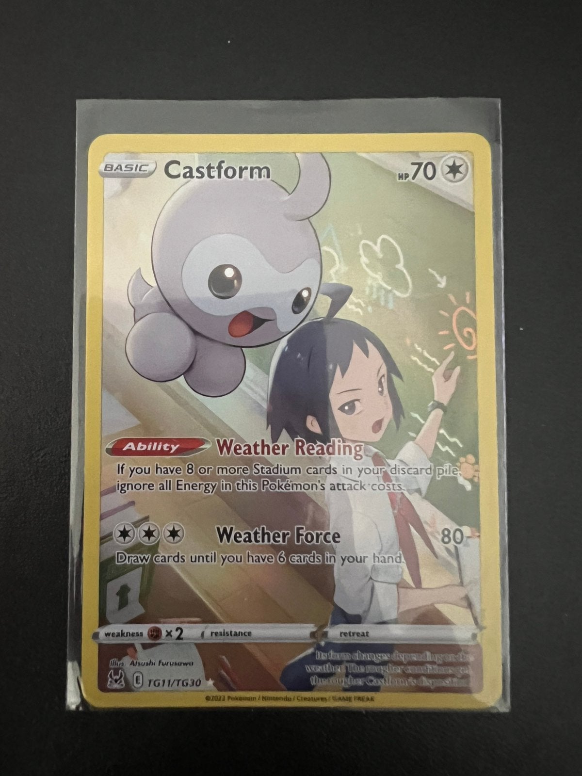 Castform TG11 d'origine perdue, Enlèvement ou Envoi, Comme neuf