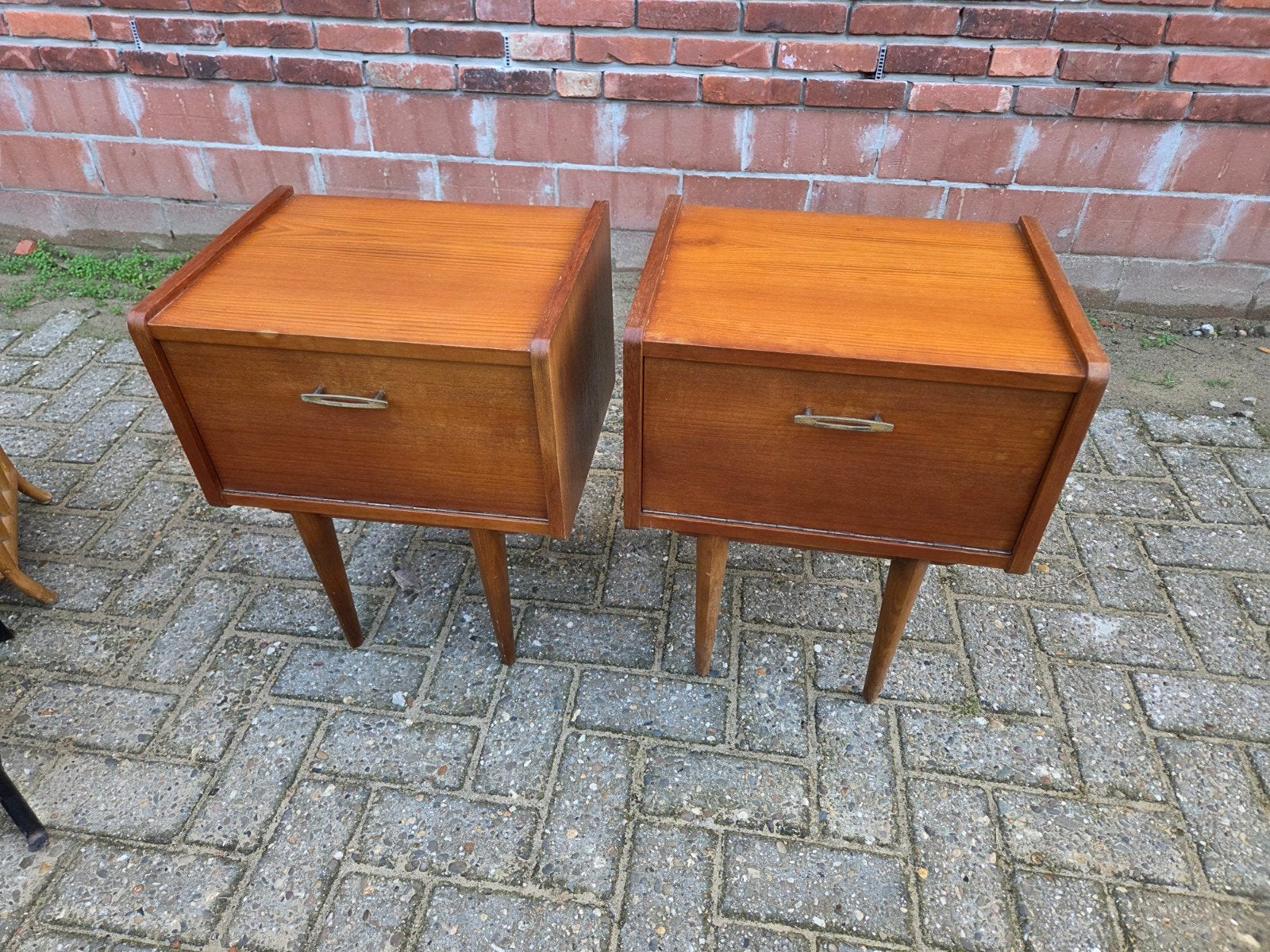 vintage nachtkastje, Huis en Inrichting, Ophalen