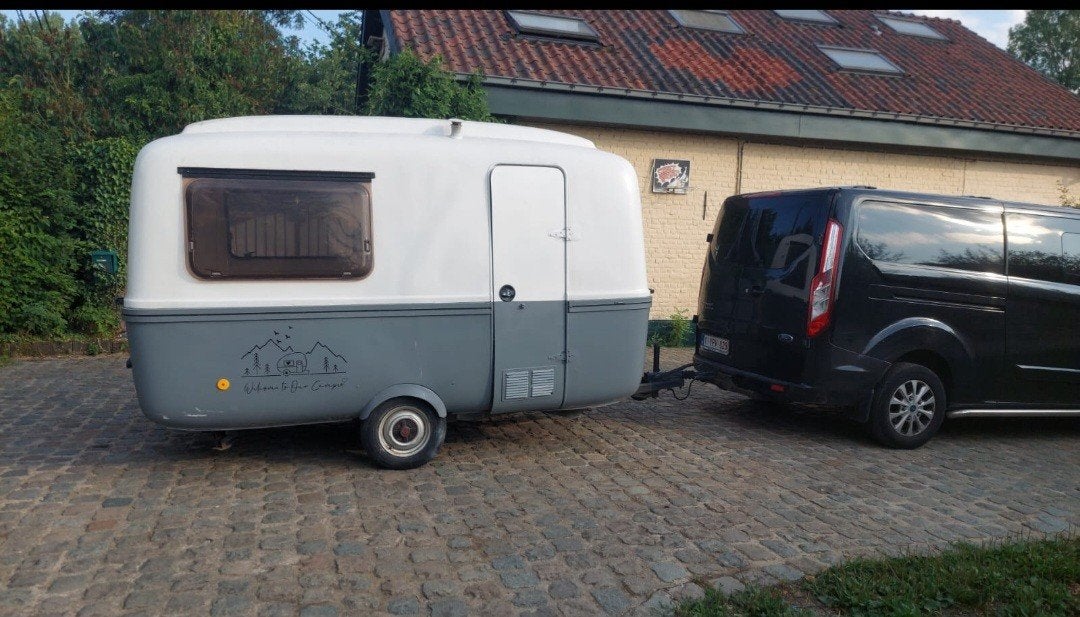 retrocaravan  Graziella, Caravans en Kamperen, Caravans, Particulier, Ophalen of Verzenden