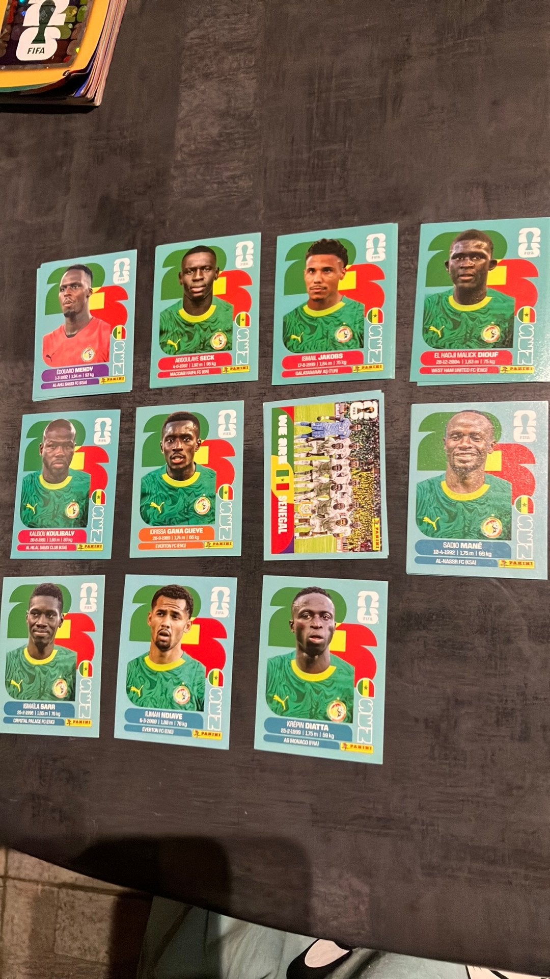 Stickers Panini Coupe du Monde 2026 Sénégal, Enlèvement ou Envoi, Neuf