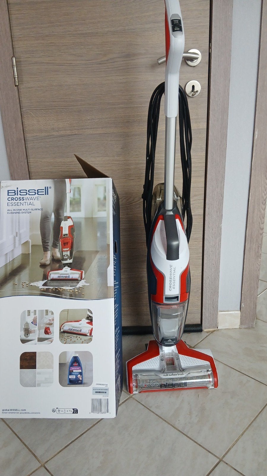 Bissell CrossWave Essential, Ophalen