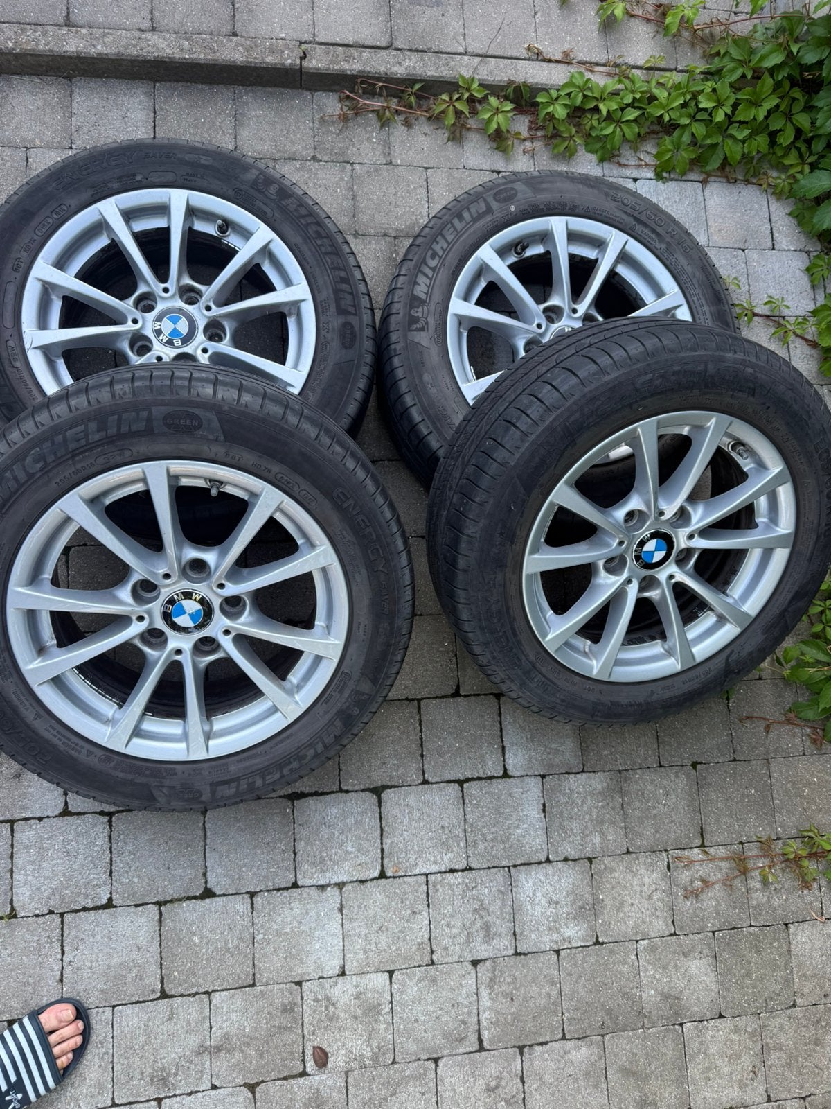 BMW velgen en Michelin banden, Auto-onderdelen, Banden en Velgen, Ophalen of Verzenden, Velg(en)