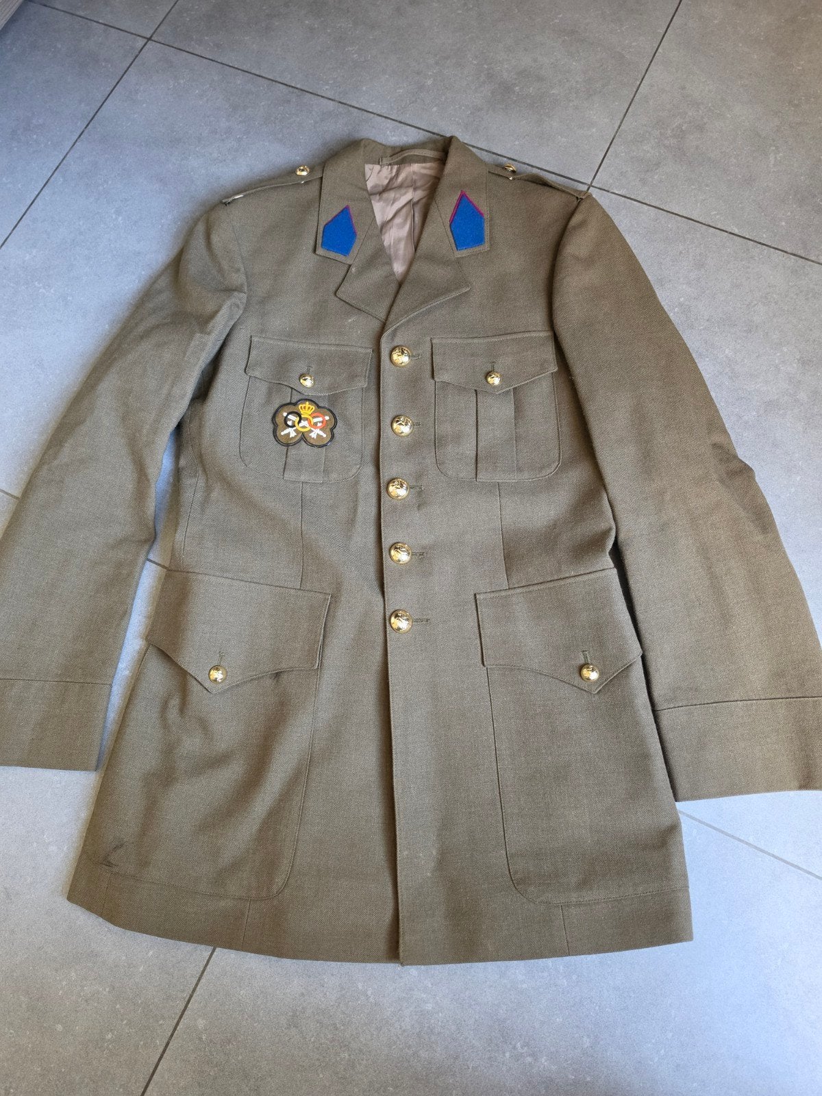 Uniform Belgisch Leger 4, Ophalen of Verzenden