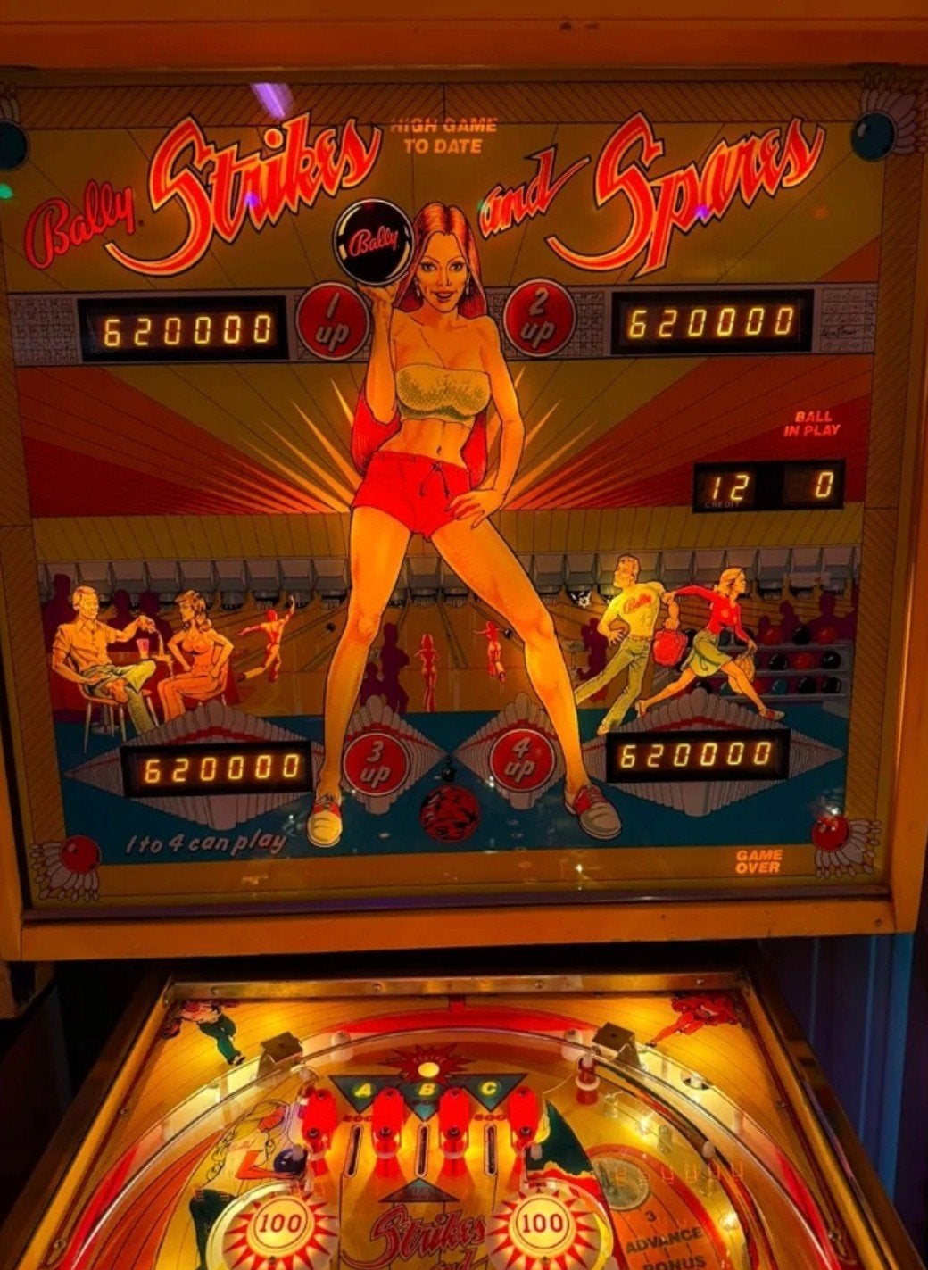 Flipper Bally Strikes and Spares, Collections, Machines | Flipper (jeu), Enlèvement, Flipper (jeu), Bally