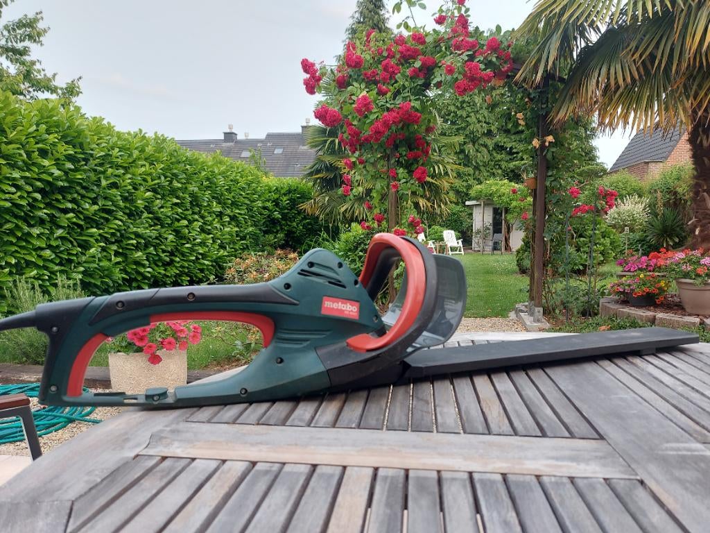 Taille haie Metabo HS8555, Enlèvement, Comme neuf, Metabo