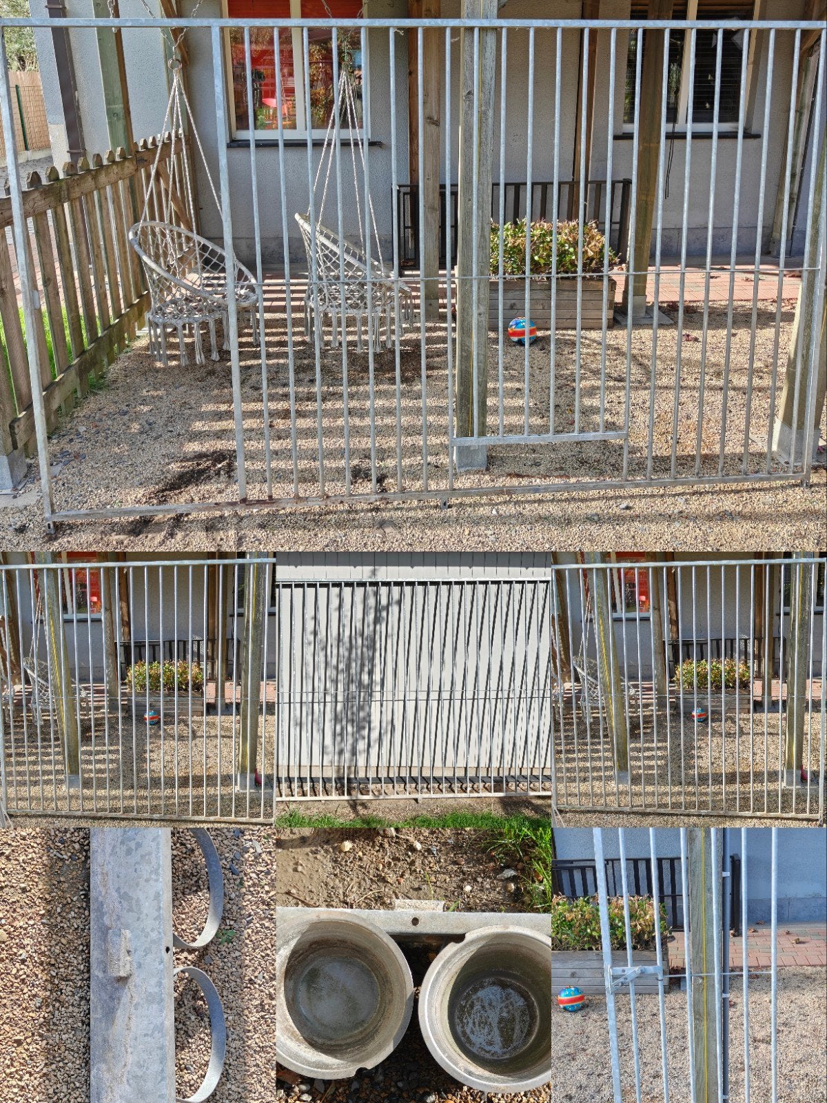 Hondenren Kennel  3 op 2 meter gegalvaniseerd, Dieren en Toebehoren, Ophalen, Gebruikt, Hondenkennel