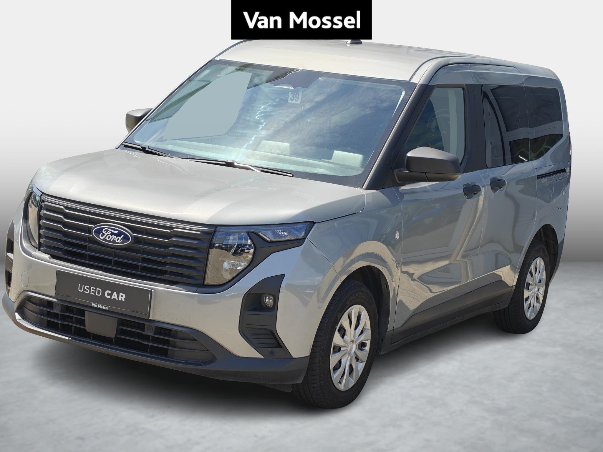 Ford Tourneo Courier Trend - Camera - Carplay, Auto's, Ford, Voorwielaandrijving, Gebruikt, 5 deurs, Zilver of Grijs