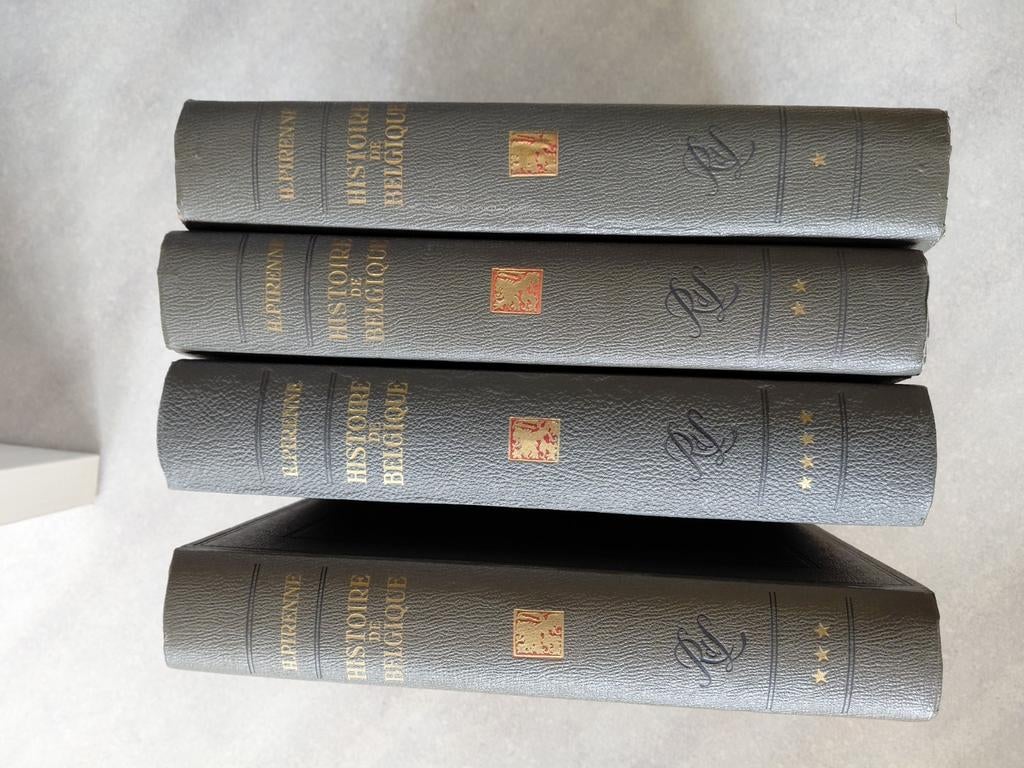 Pirenne Henri geschiedenis van Belgie 4 delen, Enlèvement