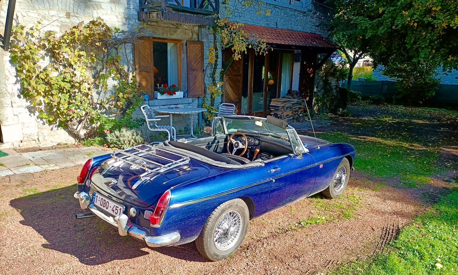 Ancestor MGB 1968 Om te zien!!!, Voorwielaandrijving, B, Zwart, Cabriolet